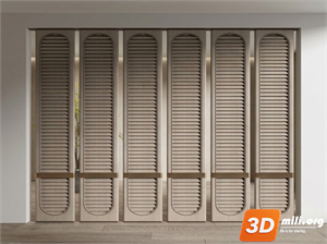 Folding screen Skp Files 